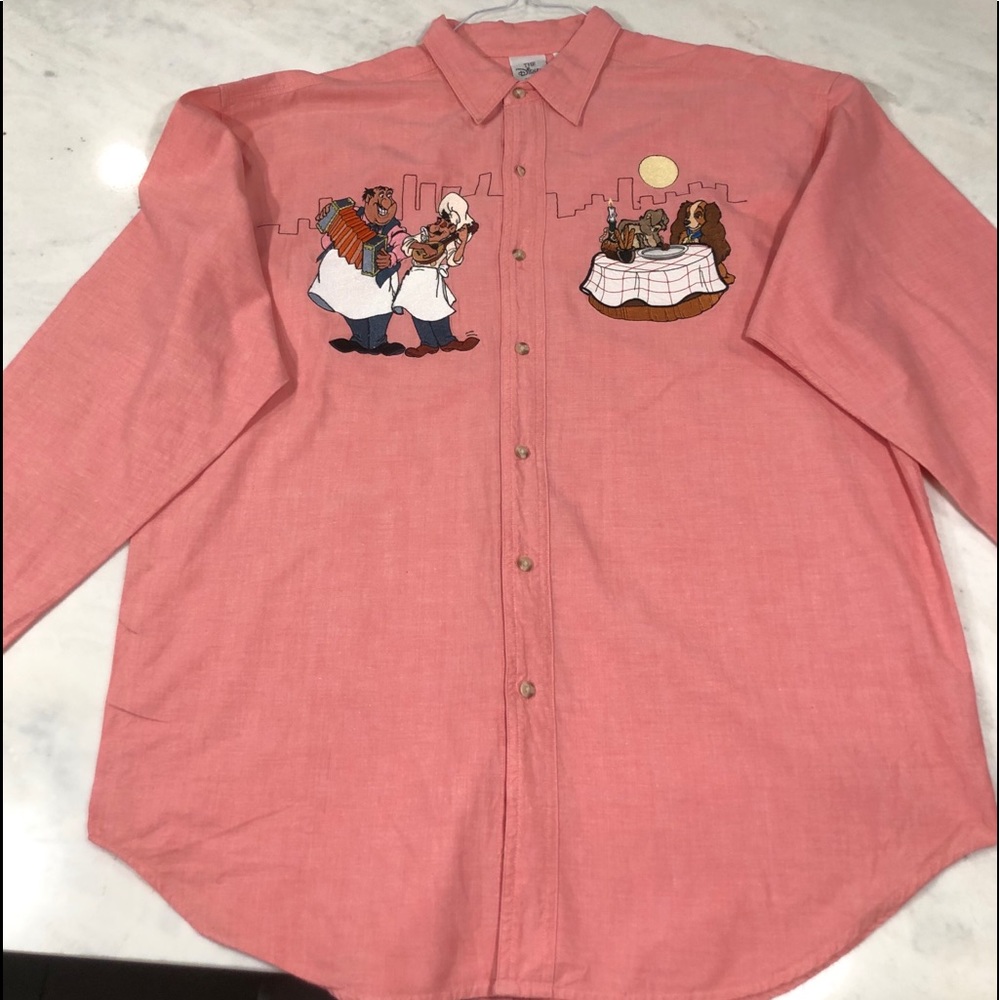 Vintage Disney Store Lady and the Tramp Shirt